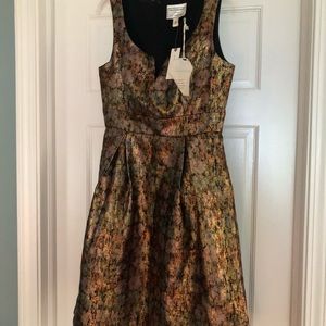 Anthropologie NWT shimmer party dress